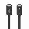 BELKIN Thunderbolt 4 kabelis USB-C melns USB-C 40 Gbit/s 100 W aktīvs 2 m