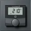 Sienas termostats HomeMatic HmIP-BWTH-A Antracīts 230 V — telpas temperatūras regulators, darbināms no tīkla