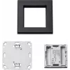 Gaismas slēdzis Homematic IP 159881A0 — antracīts, pogu vadība, baterija (AAA), IP20, 86×86×19 mm