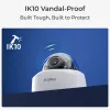 IP drošības kamera Reolink P437 4K dome, 8 MP 3840x2160, 5x optiskā tālummaiņa, PoE (IEEE 802.3af), IK10, IP67, MicroSD atbalsts līdz 256 GB