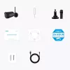 IP drošības kamera Reolink Argus B320-B — 3 MP bezvadu āra lodes tipa kamera, baterija/saules enerģija, Wi‑Fi, IP65, 2304×1296, H.265, divvirzienu audio, microSD līdz 128 GB
