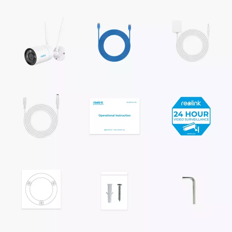IP drošības kamera Reolink W330 4K Wi-Fi 6