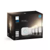 Philips Hue White Starter komplekts: 3 E27 viedās spuldzes (1100) + dimmera slēdzis