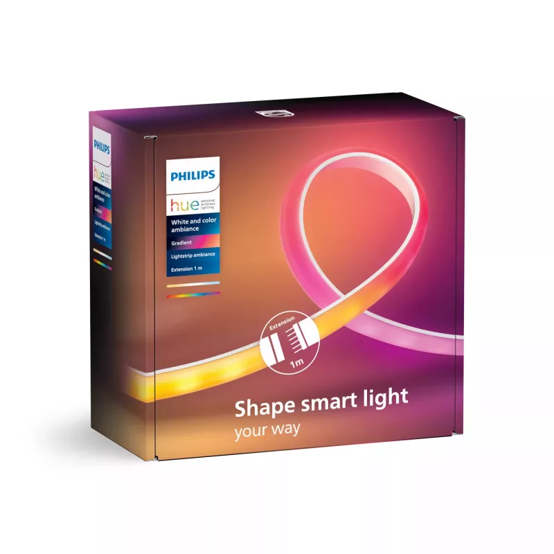 Philips Hue balta and colour ambience Gradient lightstrip extension 1 metre