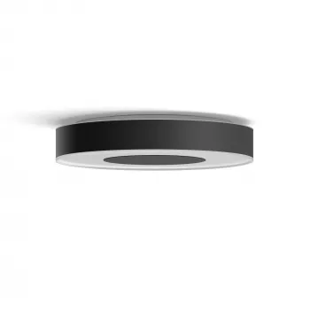 Viedais griestu gaismeklis Philips Hue Infuse large melns — baltā un krāsu noskaņa, Bluetooth, Ø425×86 mm, 50–60 Hz