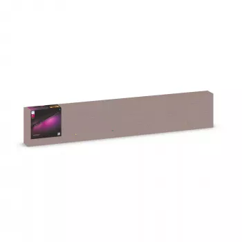 Philips Hue balta and colour ambience Perifo taisns griestu pamatnes komplekts ar 3 prožektoriem un 1 gaismas joslu, viedais apgaismojums