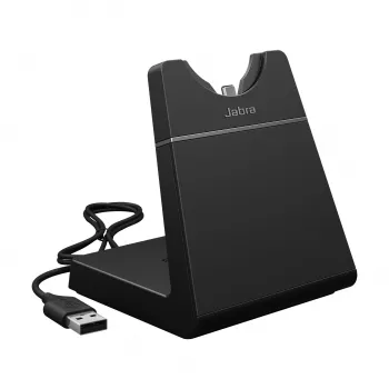 Jabra Engage SE galda statīvs (stereo/mono), USB-A, austiņu statīvs, melns