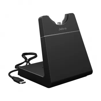 Austiņu statīvs Jabra Engage SE Desk Stand USB-C melns