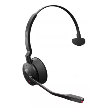 Jabra Engage 55 SE - USB-A UC Mono, EMEA/APAC, Bezvadu, Birojs/Zvanu centrs, 40 - 16000 Hz, 57 g, Austiņas, Melna