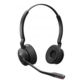 Jabra Engage 55 SE - USB-A UC Stereo, EMEA/APAC, bezvadu, 40 - 16000 Hz, birojam/zvanu centram, 83 g, austiņas, melna