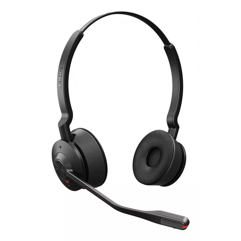 Jabra Engage 55 SE - USB-A UC Stereo, EMEA/APAC, bezvadu, 40 - 16000 Hz, birojam/zvanu centram, 83 g, austiņas, melna