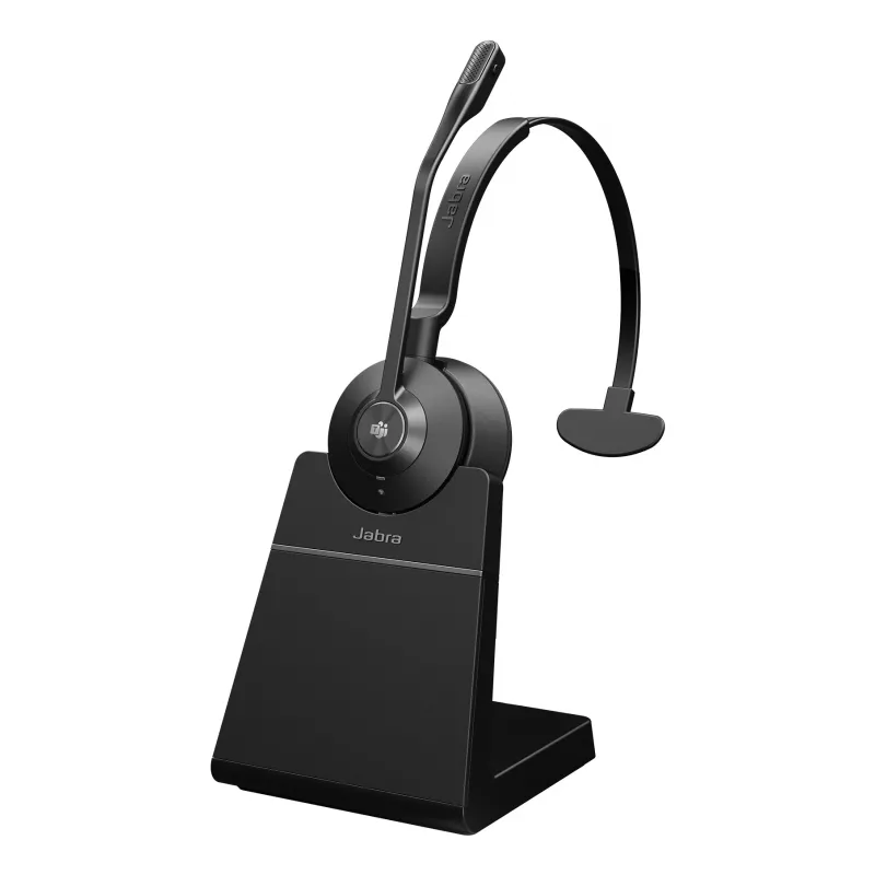 Jabra Engage 55 SE - USB-C MS Mono (ar statīvu), EMEA/APAC, Bezvadu, 40 - 16000 Hz, Birojs/zvanu centrs, 57 g, Austiņas, Melna