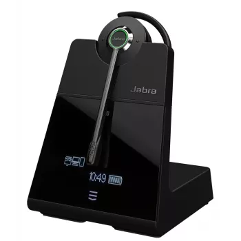 Jabra Engage 75 SE - Convertible, EMEA, Wireless, Office/Call center, 40 - 16000 Hz, 21 g, Headset, Melns