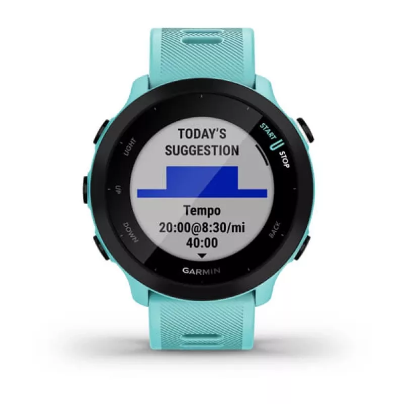 GARMIN INTERNATIONAL Forerunner 55 skriešanas viedpulkstenis - Aqua