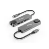 Equip USB-C 5-in-1 daudzfunkciju adapteris, HDMI, Gigabit LAN, USB 3.2 GEN1, 100 W USB PD