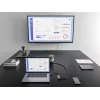 Equip USB-C 5-in-1 daudzfunkciju adapteris, HDMI, Gigabit LAN, USB 3.2 GEN1, 100 W USB PD