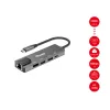 Equip USB-C 5-in-1 daudzfunkciju adapteris, HDMI, Gigabit LAN, USB 3.2 GEN1, 100 W USB PD