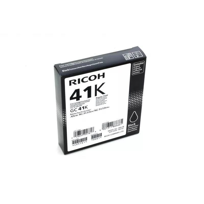 Ricoh 405761 tintes kasetne 1 gab. Oriģināls standarta ienesīgums fotomelna