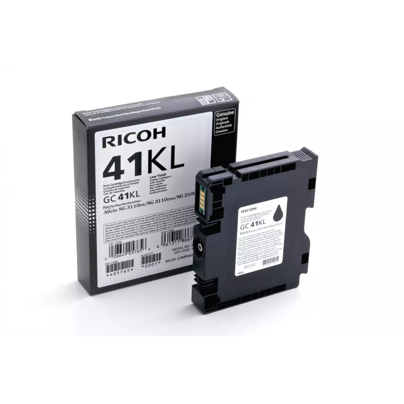 Ricoh 405765 tintes kasetne 1 gab. Oriģināla Melna