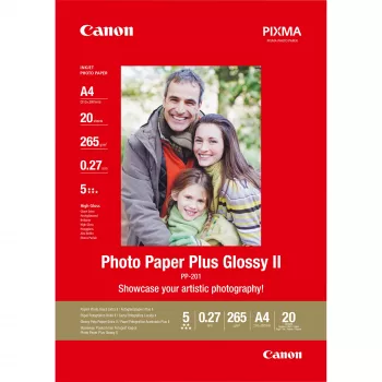 Canon PP-201 Glossy II Photo Paper Plus A4 - 20 loksnes
