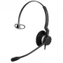 Jabra BIZ 2300 Mono, NC, vadu, birojam/zvanu centram, 150–4500 Hz, 49 g, austiņas, melnas