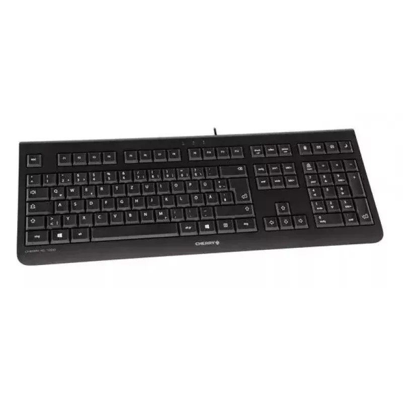 CHERRY KC 1000 tastatūra Universāla USB AZERTY Beļģu melna