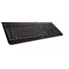 CHERRY KC 1000 tastatūra Universāla USB AZERTY Beļģu melna