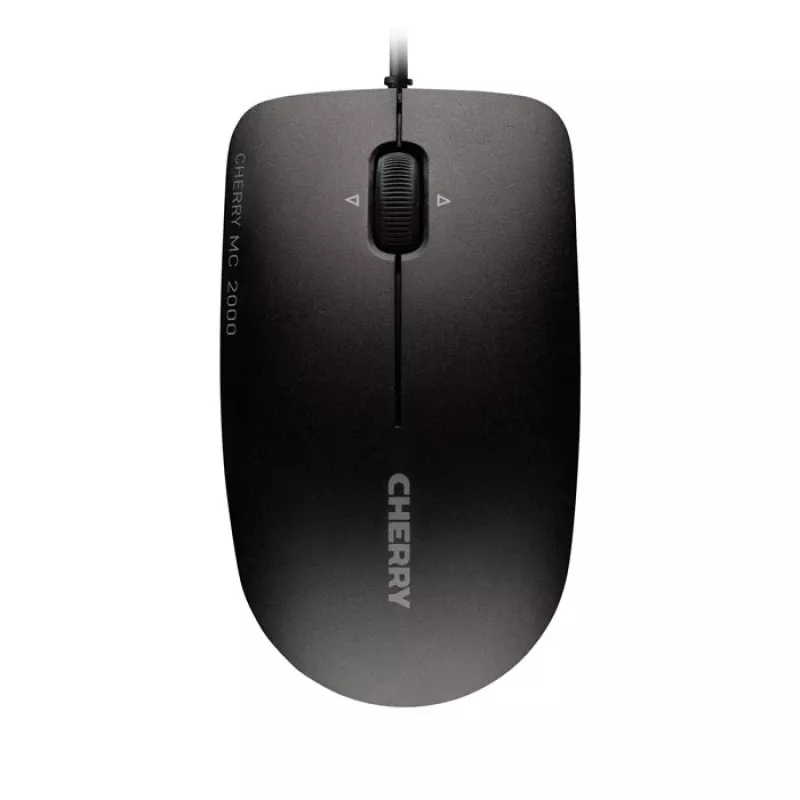CHERRY MC 2000 vadu pele ar noliekamo ritenīti, melna, USB