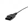 Jabra BIZ 2300 Duo, NC, vadu, Birojs/Zvanu centrs, 150 - 4500 Hz, 65 g, Austiņas, Melna
