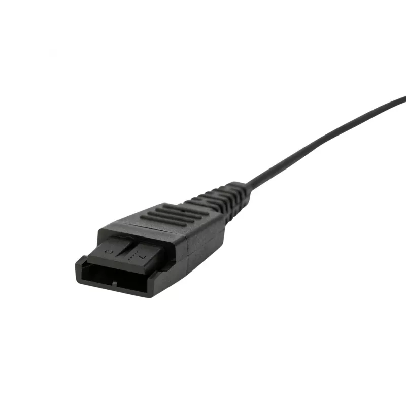 Jabra BIZ 2300 Duo, NC, vadu, Birojs/Zvanu centrs, 150 - 4500 Hz, 65 g, Austiņas, Melna