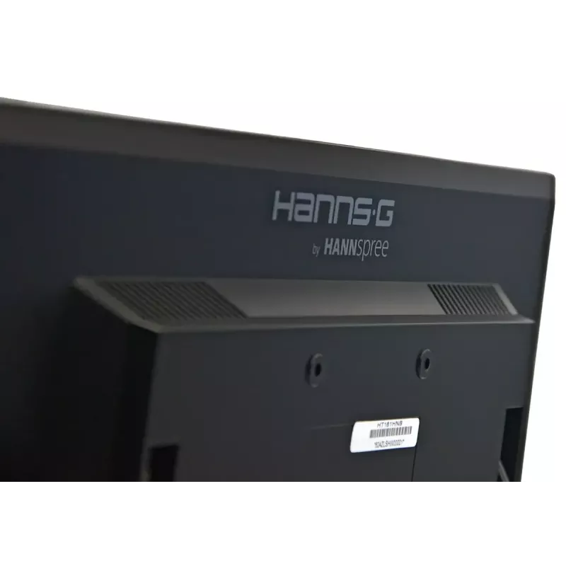 Hannspree HT161HNB datora monitors 39,6 cm (15,6 collu) 1366 x 768 pikseļi HD LED skārienekrāns Galda virsmas Melns