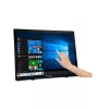 Hannspree HT161HNB datora monitors 39,6 cm (15,6 collu) 1366 x 768 pikseļi HD LED skārienekrāns Galda virsmas Melns