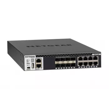NETGEAR M4300-8X8F pārvaldāms L3 10G Ethernet (100/1000/10000) 1U melns