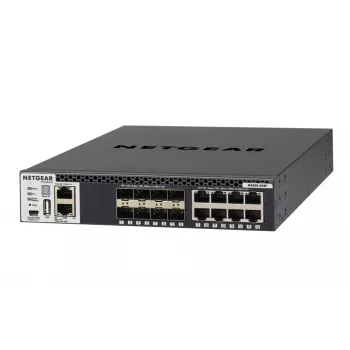 NETGEAR M4300-8X8F pārvaldāms L3 10G Ethernet (100/1000/10000) 1U melns