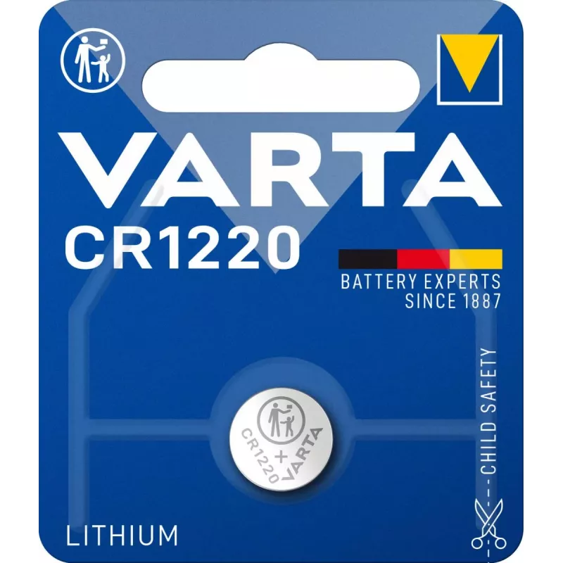 VARTA baterija litija pulksteņa elements CR1220 3V