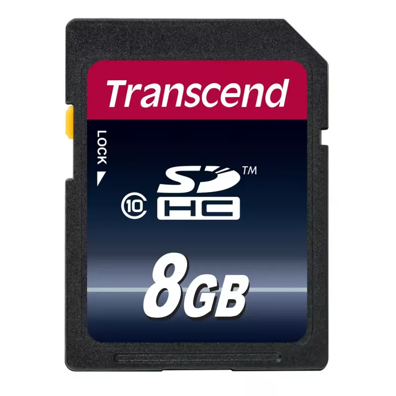 Flash atmiņa Transcend 8GB SDHC Class 10 TS8GSDHC10