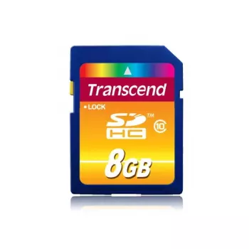 Flash atmiņa Transcend 8GB SDHC Class 10 TS8GSDHC10