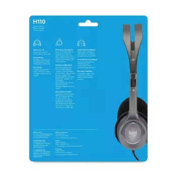 LOGITECH H110 - 3.5 mm - Stereo austiņas