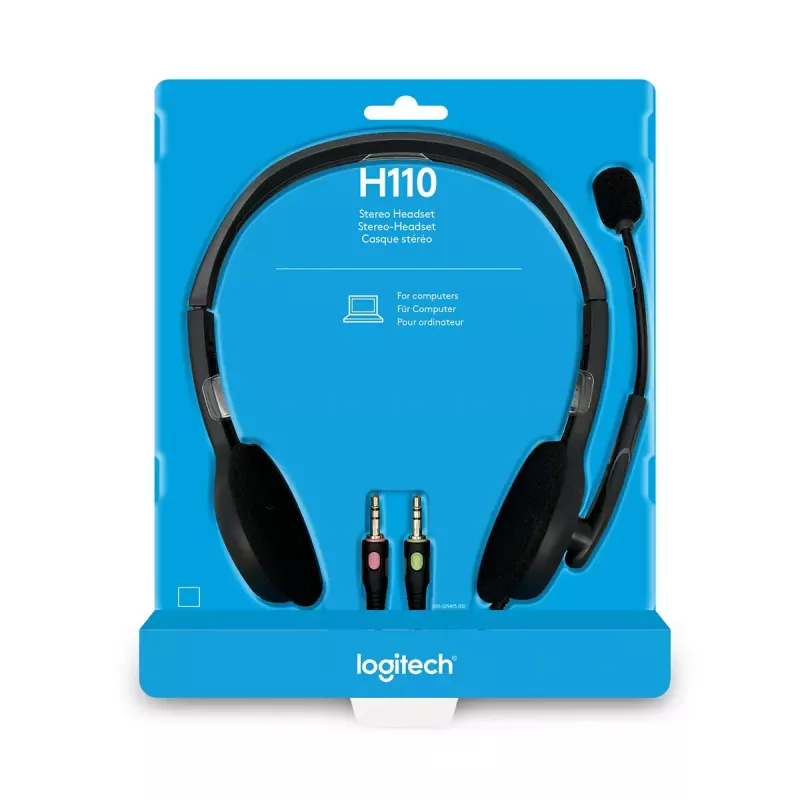 LOGITECH H110 - 3.5 mm - Stereo austiņas