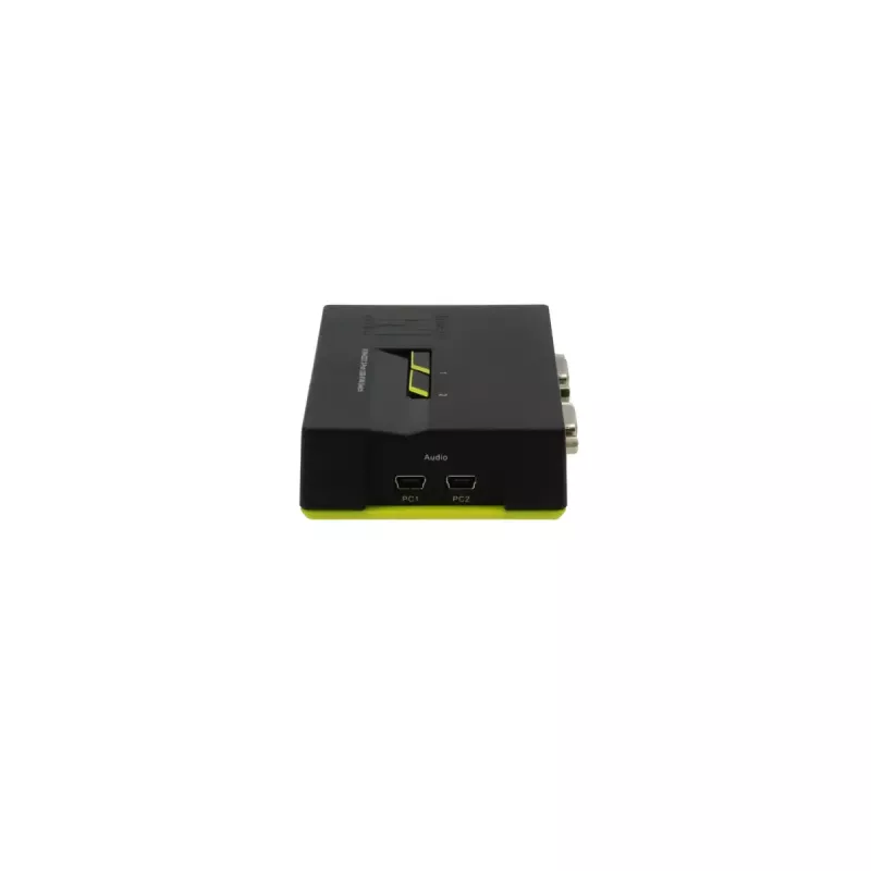 LevelOne 2 pieslēgvietu USB VGA KVM slēdzis ar audio atbalstu