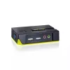 LevelOne 2 pieslēgvietu USB VGA KVM slēdzis ar audio atbalstu