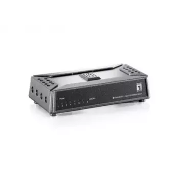 Nepārvaldāms slēdzis LevelOne FSW-0808TX 8 pieslēgvietu Fast Ethernet