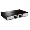 D-Link DGS-1016D/E tīkla slēdzis Nepārvaldīts Melns, Metālisks