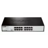 D-Link DGS-1016D/E tīkla slēdzis Nepārvaldīts Melns, Metālisks