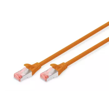 DIGITUS Patch kabelis - CAT6 - S/FTP - Snagless - Cu - 1m - oranžs