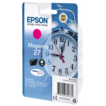 Epson modinātājpulkstenis Singlepack fuksīna 27 DURABrite Ultra tinte