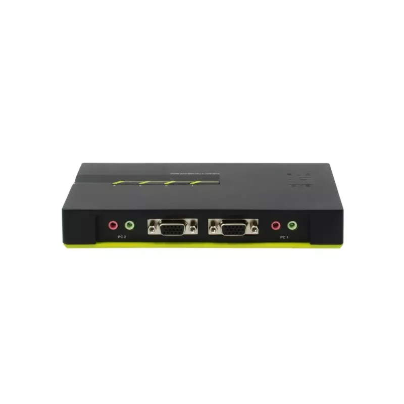 LevelOne 4 portu USB VGA KVM slēdzis, audio atbalsts