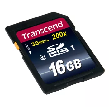 Zibatmiņa Transcend 16GB SDHC Class 10 TS16GSDHC10
