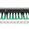DIGITUS CAT 3 ISDN Patch Panel, neekranēts 50 portu RJ45, 8P4C, LSA, 1U, montāža statīvā, pelēka krāsa RAL 7035