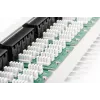 DIGITUS CAT 3 ISDN Patch Panel, neekranēts 50 portu RJ45, 8P4C, LSA, 1U, montāža statīvā, pelēka krāsa RAL 7035